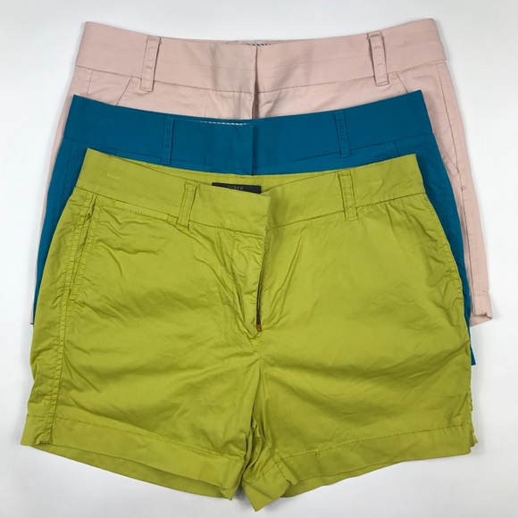 J. Crew Pants - Lot of J. Crew Chino Shorts Size 4 Great!